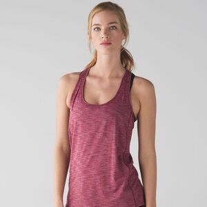 LULULEMON. Hotwave Tank. Weathered Rose. Size M.